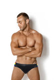 Jockstrap with Pride Bands - Leather