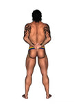 Jockstrap with Pride Bands - Leather