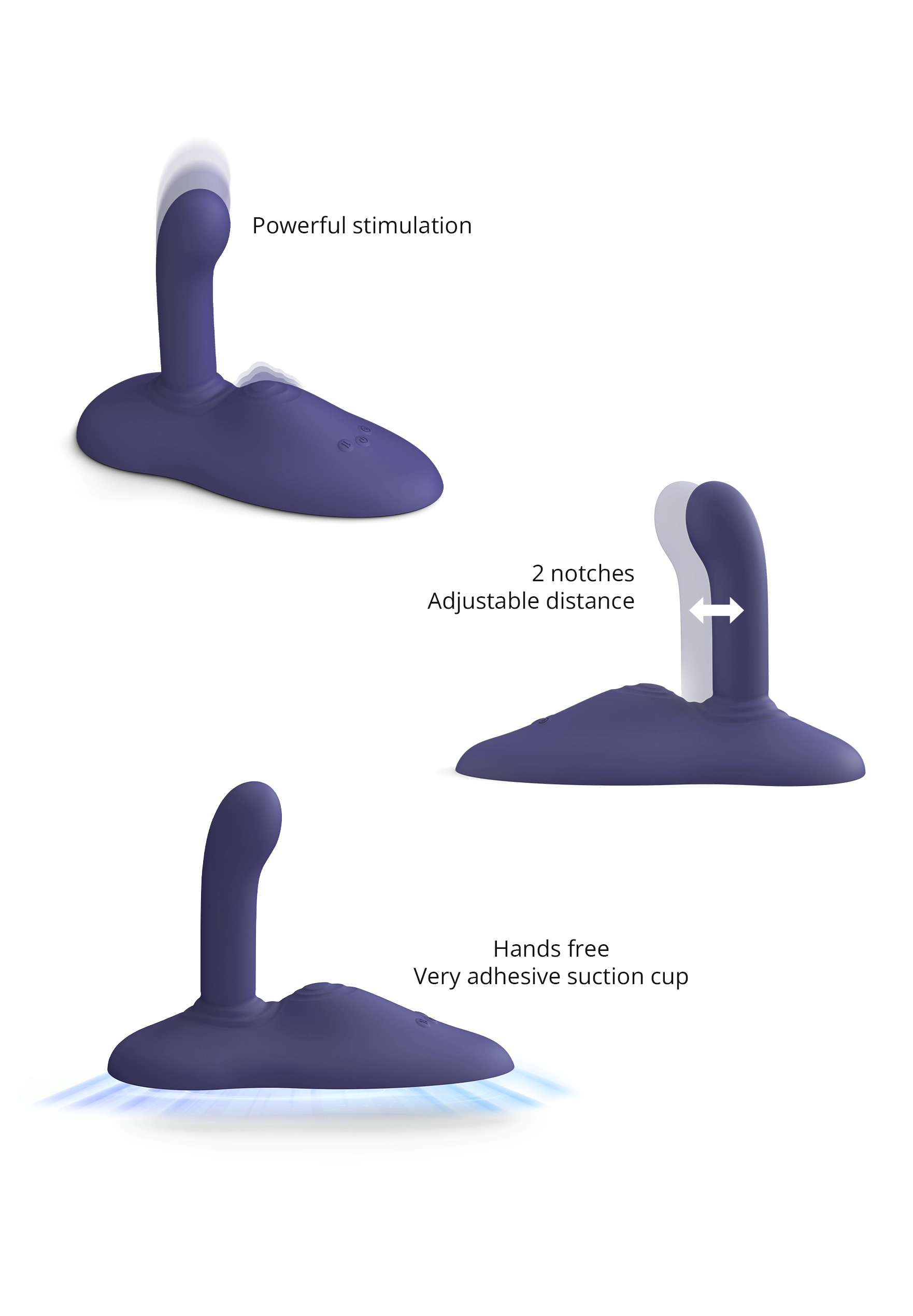 Vibromasseur à chevaucher - Gofast dildo pad