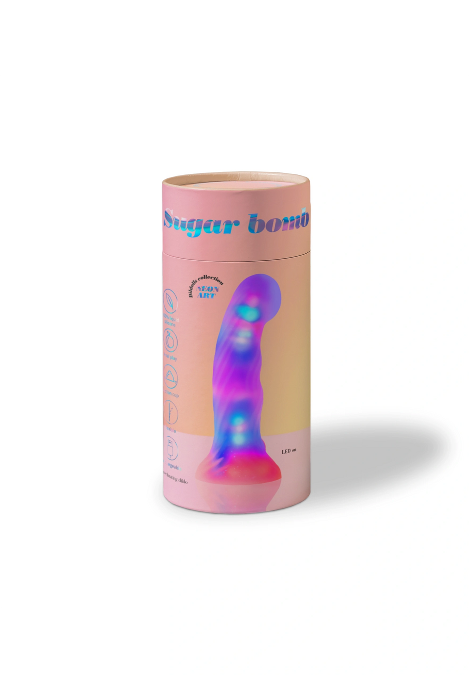 Gode ventouse lumineux - Dildolls LED