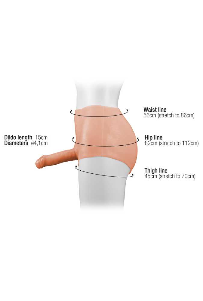 Realistic Silicone Underwear - Dildo Panty