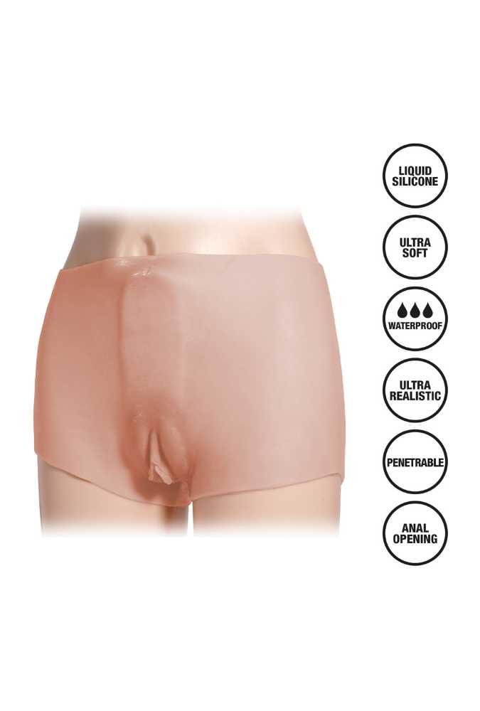 Realistic Silicone Brief - Vagina Panty