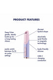 Air pulse clitoral stimulator - Bold Kiss