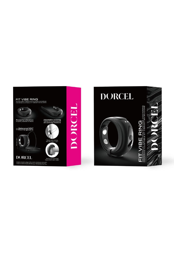 Verstellbarer vibrierender Cockring – Fit Vibe Ring