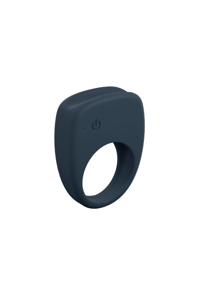 Cockring vibrant avec stimulateur clitoridien - Master Ring