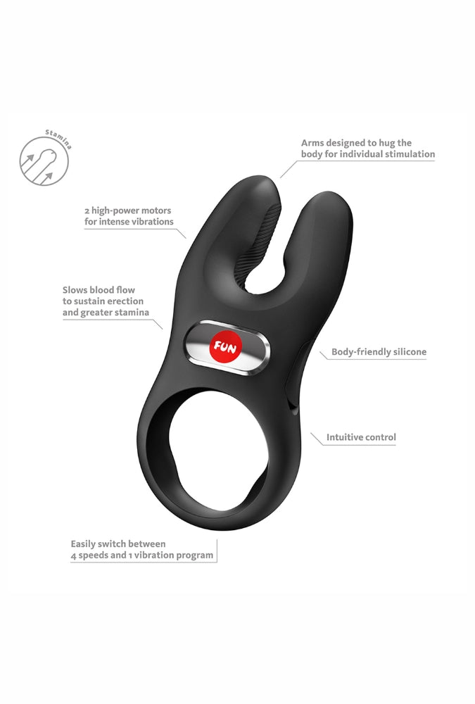 Vibrating Cock Ring & Clitoral Stimulator - Nōs Pro