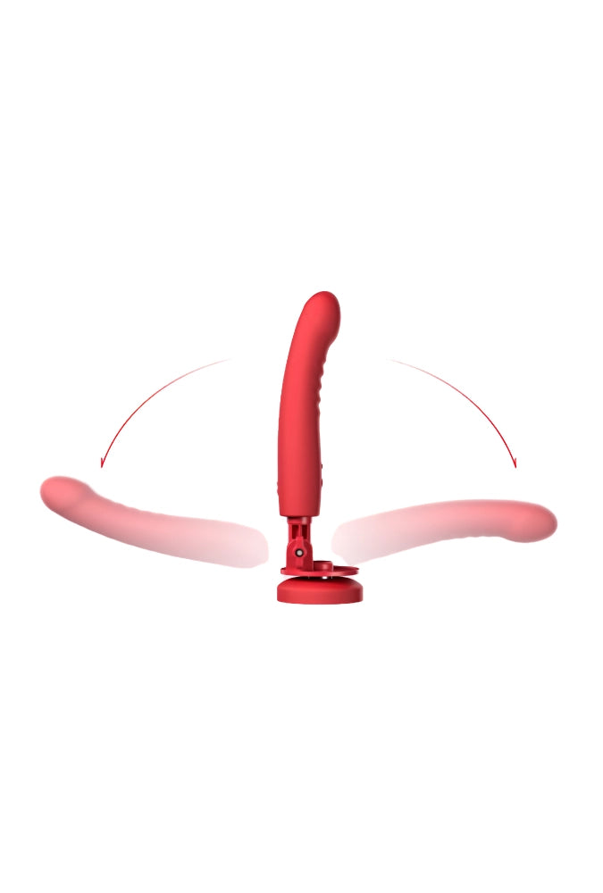 Connected vibrating suction-cup dildo with touch sensor – Mission 2