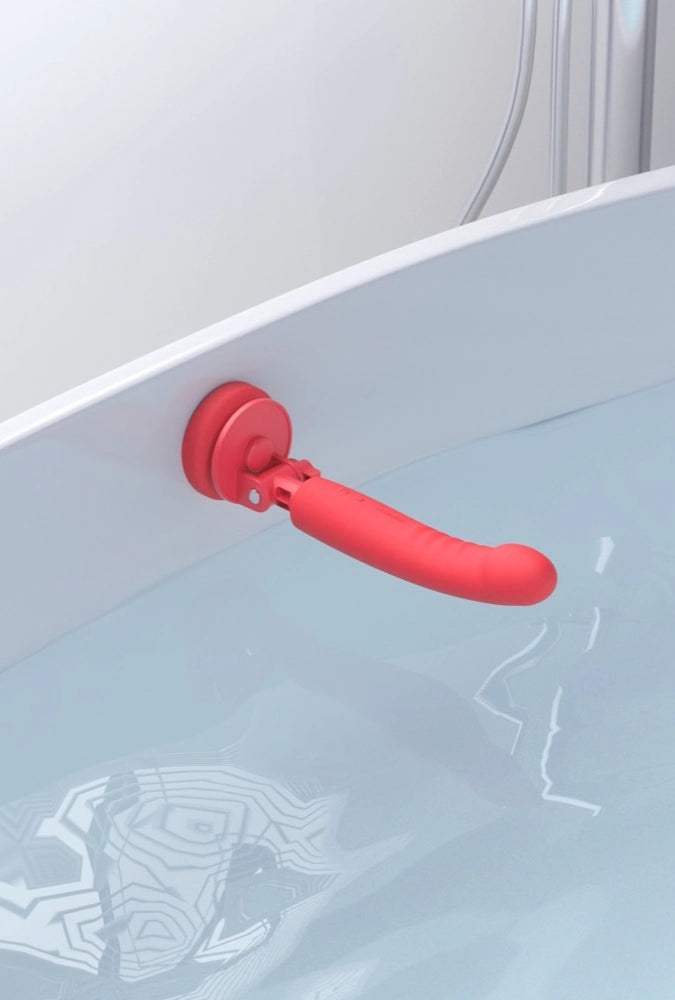 Connected vibrating suction-cup dildo with touch sensor – Mission 2