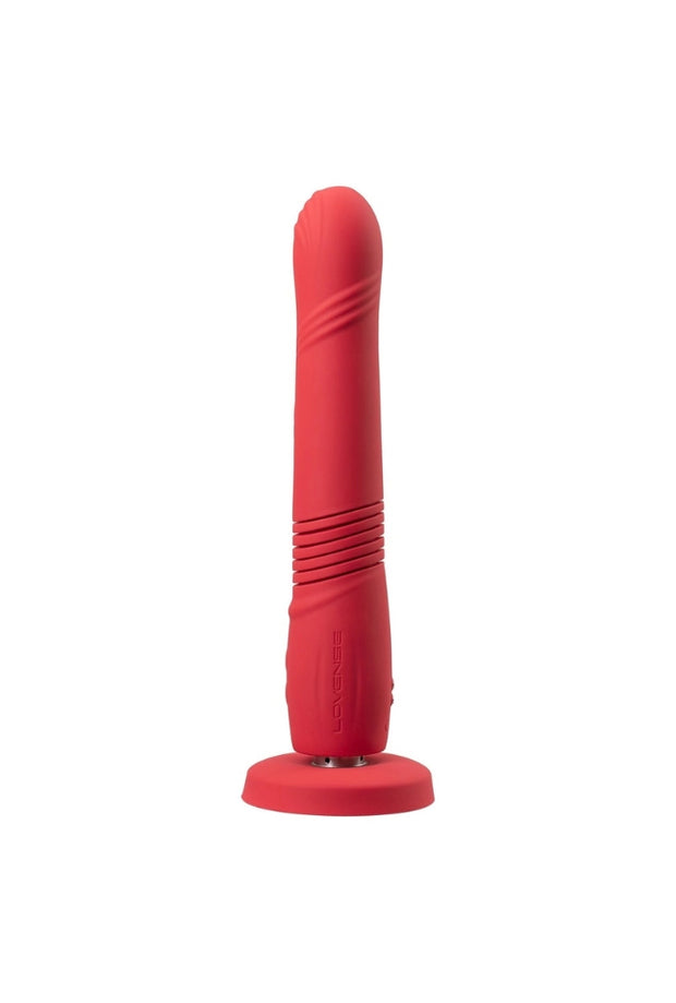 Dildo ventouse vibrant à va-et-vient connecté - Gravity