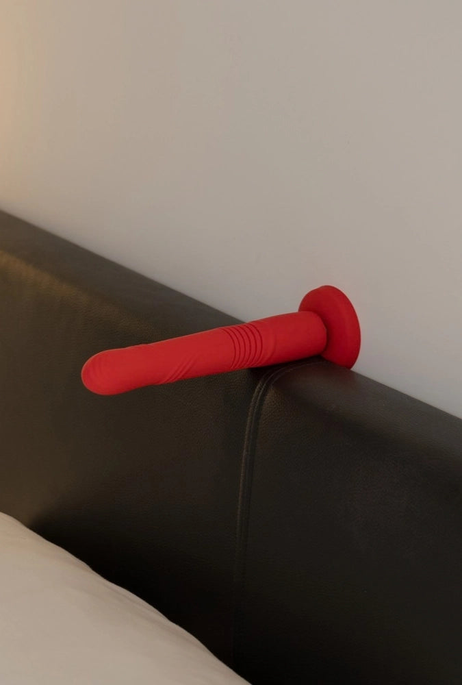 Dildo ventouse vibrant à va-et-vient connecté - Gravity