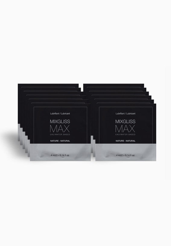 12 Portionen Gleitgel auf Wasserbasis - Mixgliss Max