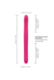 Vibrating and thrusting double-ended dildo - Orgasmic Double Do