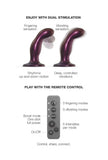 Dildo vibrant à mouvement télécommandé - Fingering & Vibrating Dildo