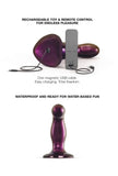 Dildo vibrant à mouvement télécommandé - Fingering & Vibrating Dildo