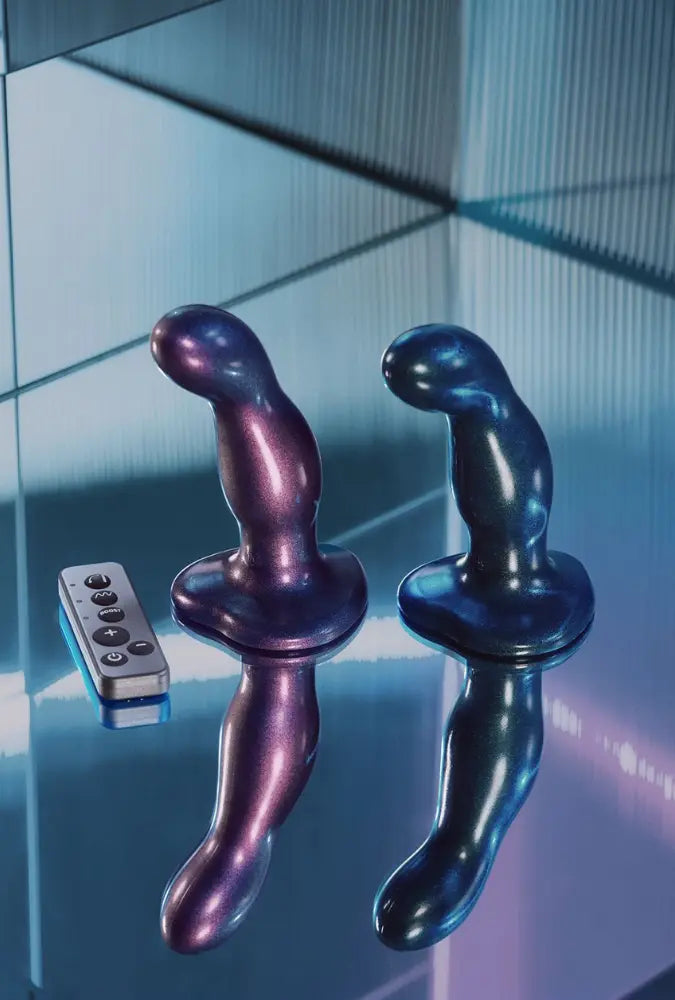 Dildo vibrant à mouvement télécommandé - Fingering & Vibrating Dildo
