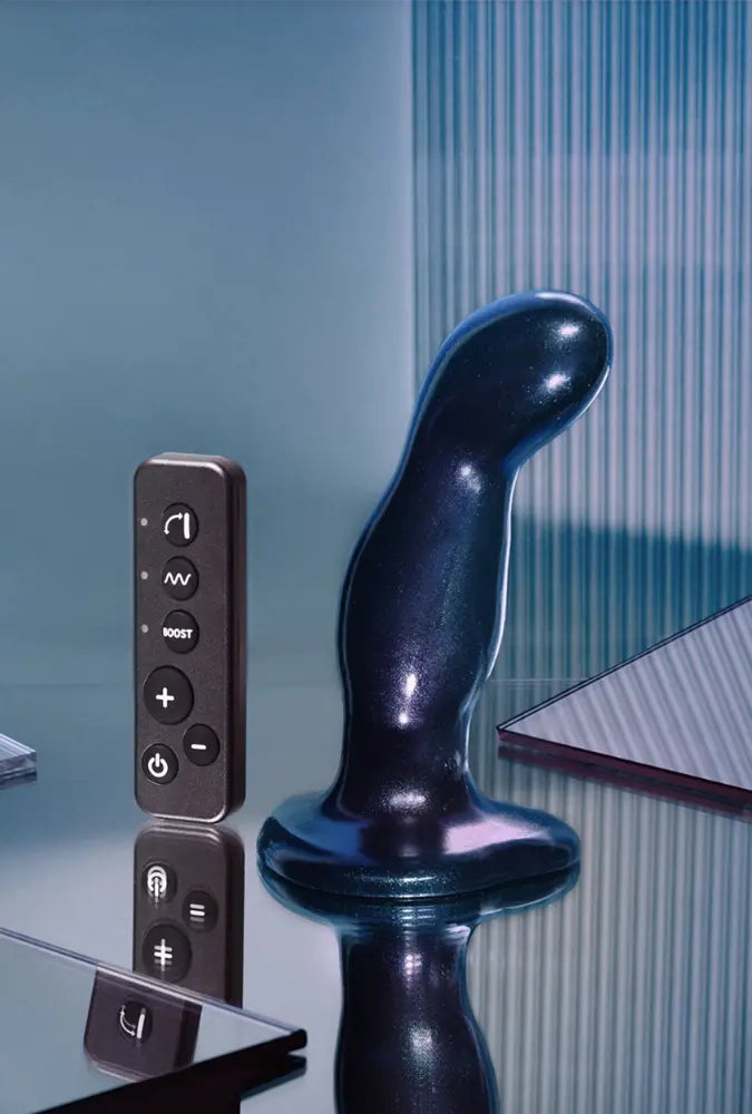 Dildo vibrant à mouvement télécommandé - Fingering & Vibrating Dildo