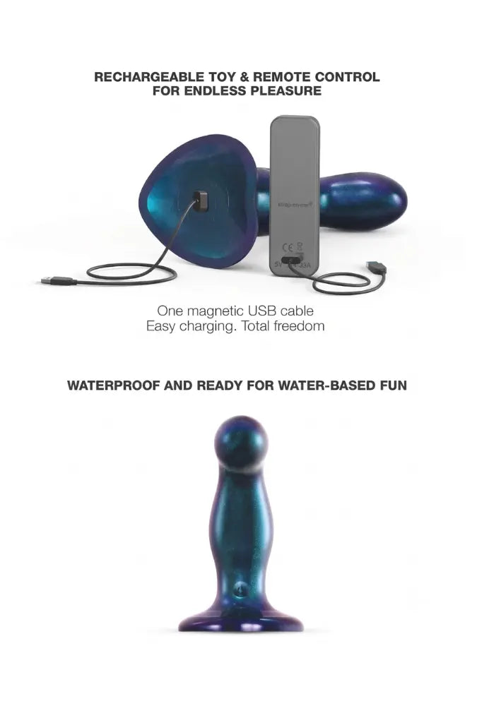 Dildo vibrant à mouvement télécommandé - Fingering & Vibrating Dildo