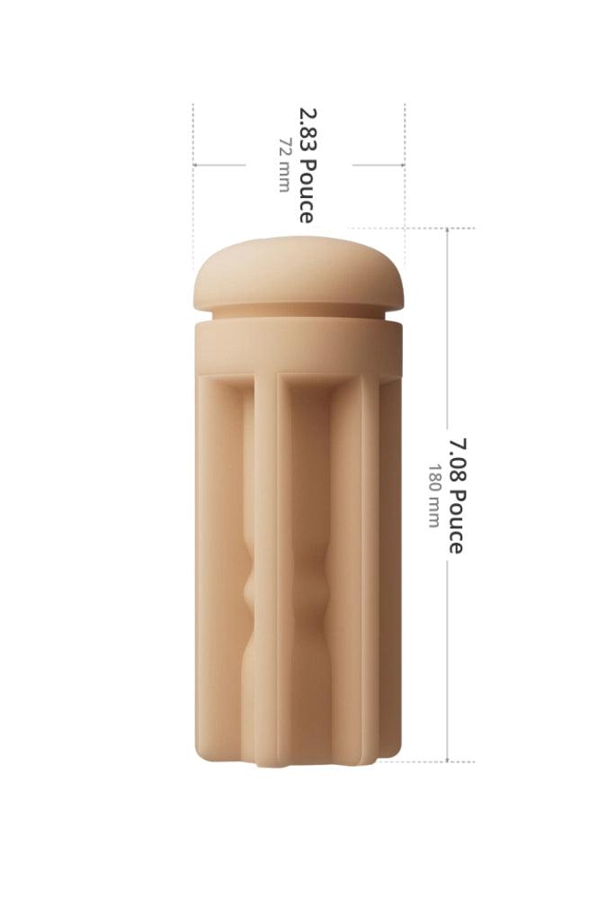 Guaina masturbatoria con apertura neutra per Solace Pro