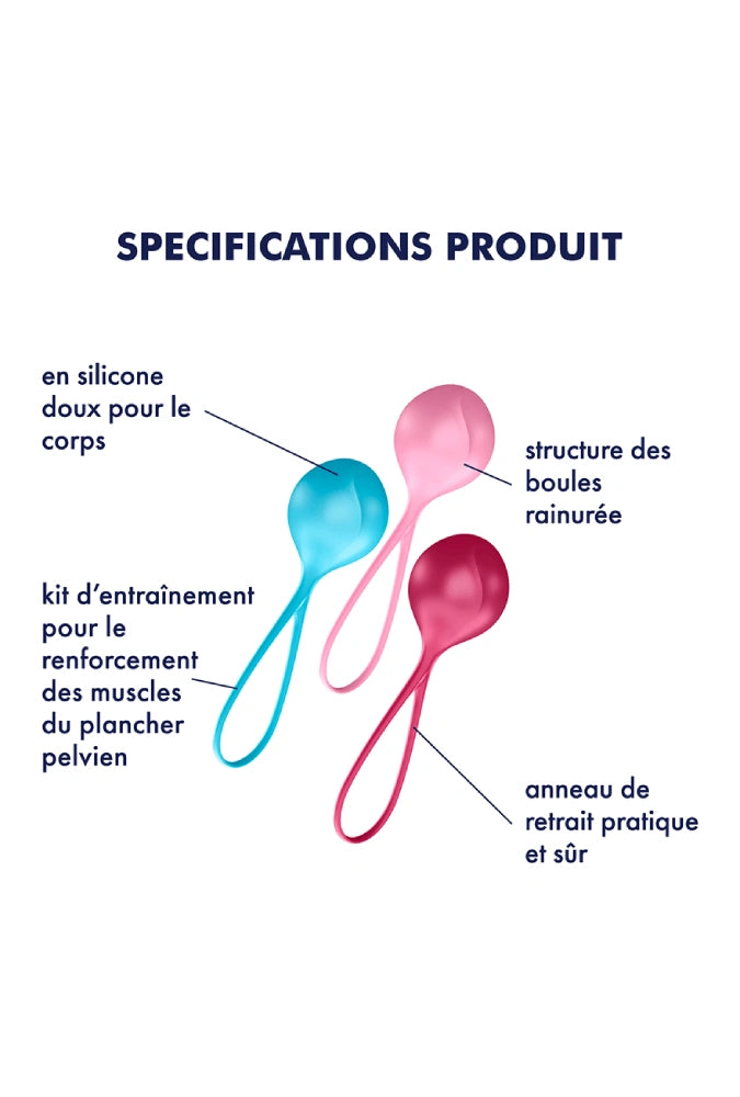 Kegel ball kit - Strengthening Balls
