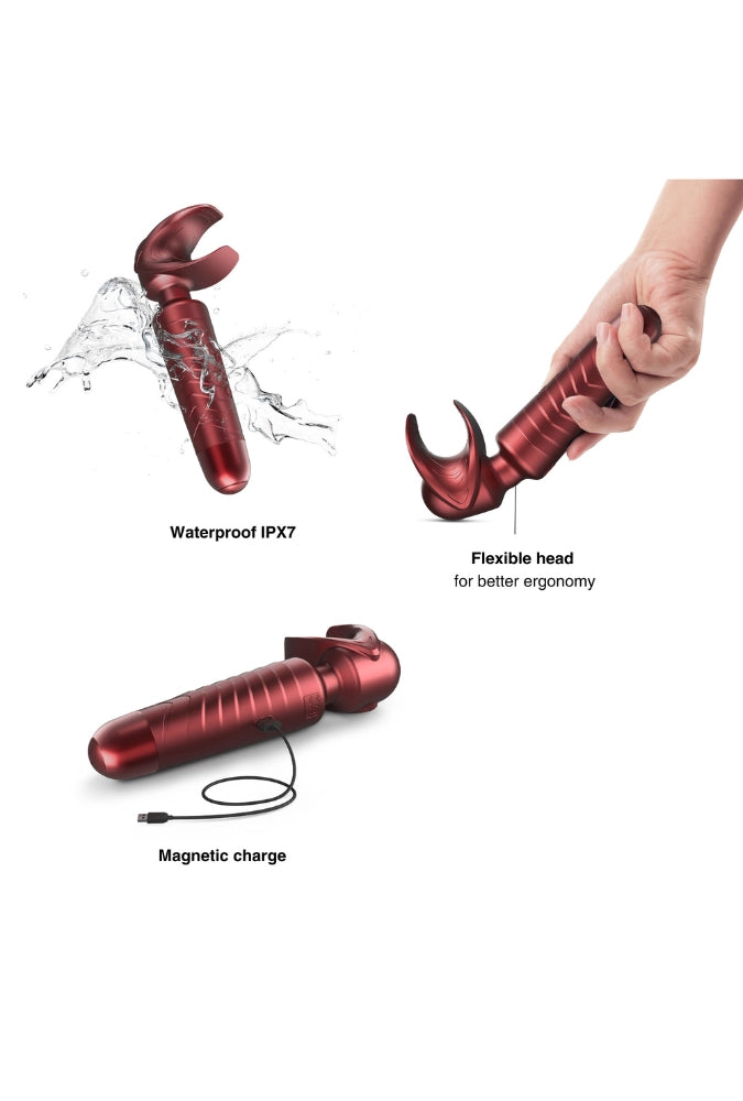 Stimolatore e Masturbatore Vibrante 2 in 1 - Man Wand Evo