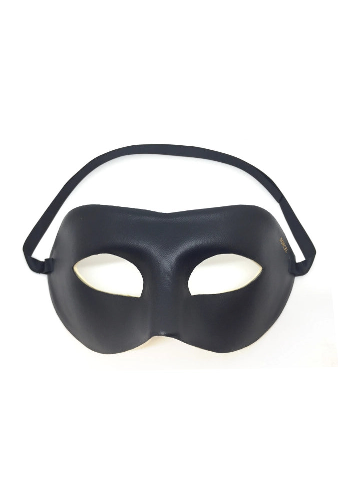 Adjustable faux-leather mask - Mask Dorcel