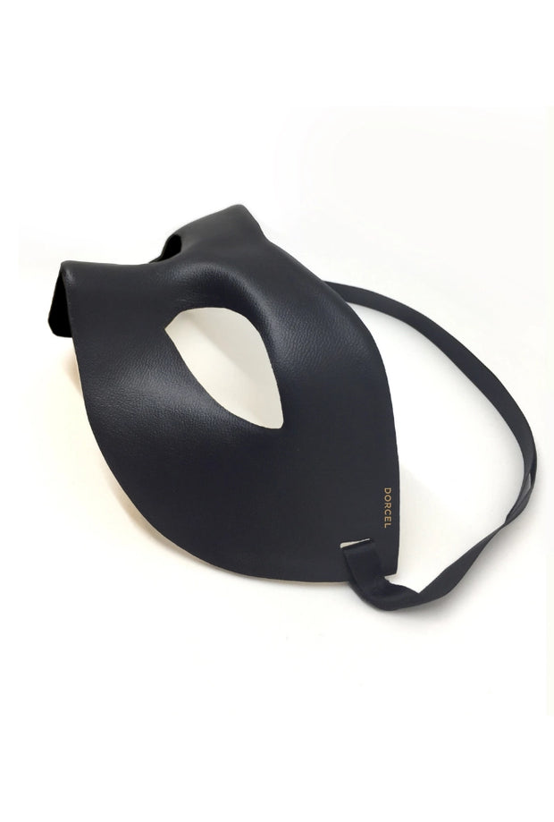 Adjustable faux-leather mask - Mask Dorcel