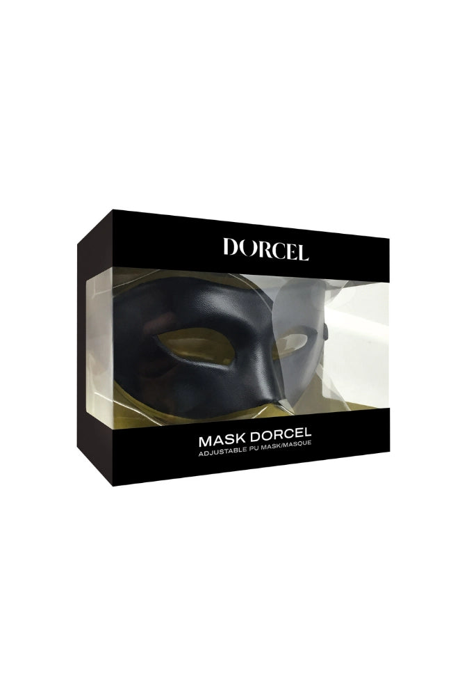 Adjustable faux-leather mask - Mask Dorcel