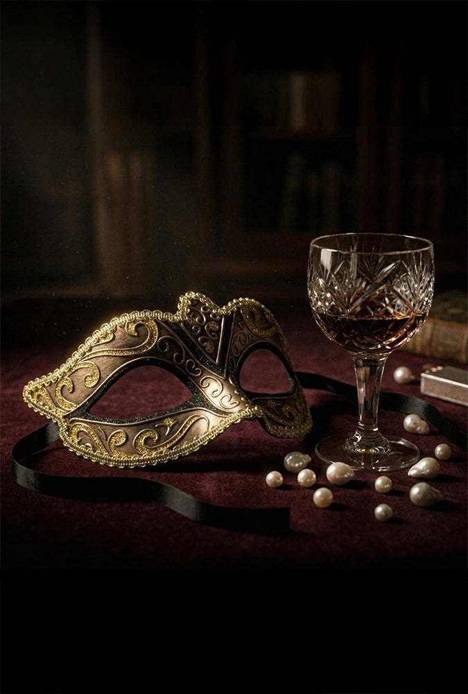 Maschera Veneziana - Gold Ink