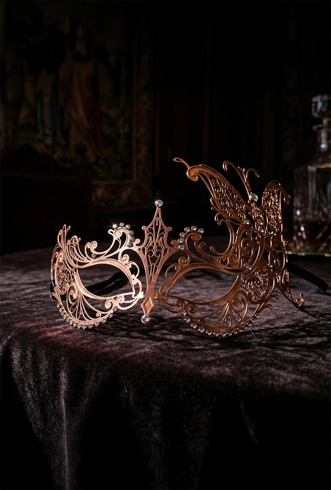Venetian Mask - Rose Veil