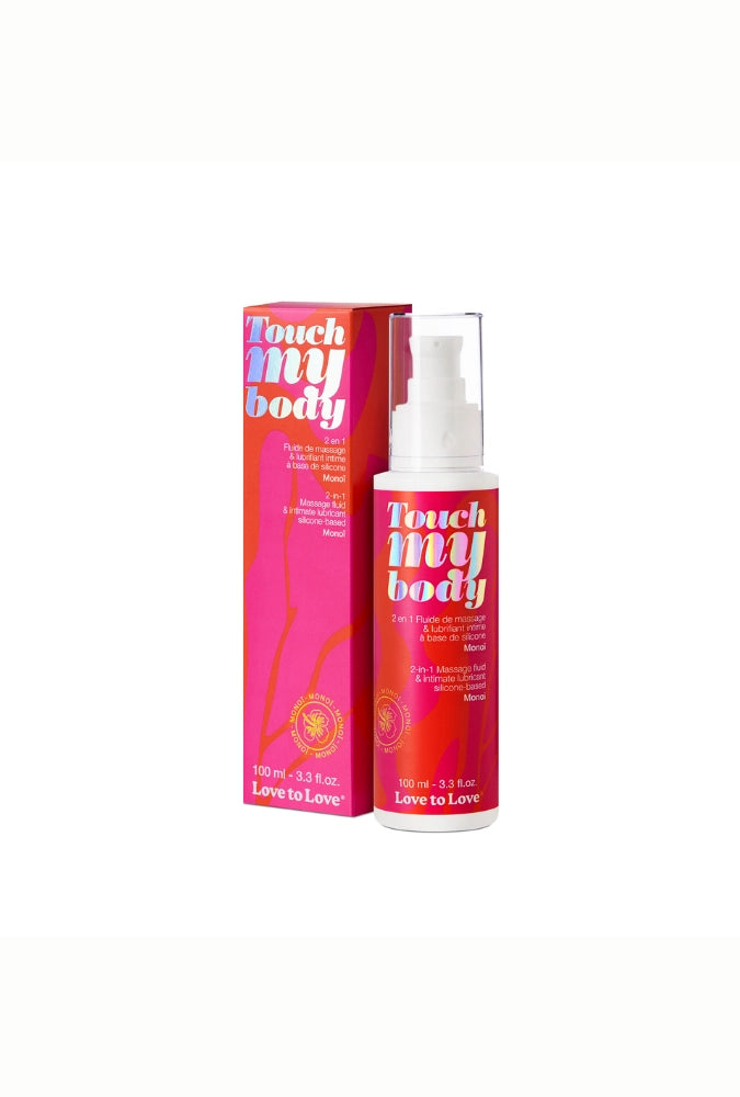 Massage et lubrifiant 2 en 1 - Touch my body
