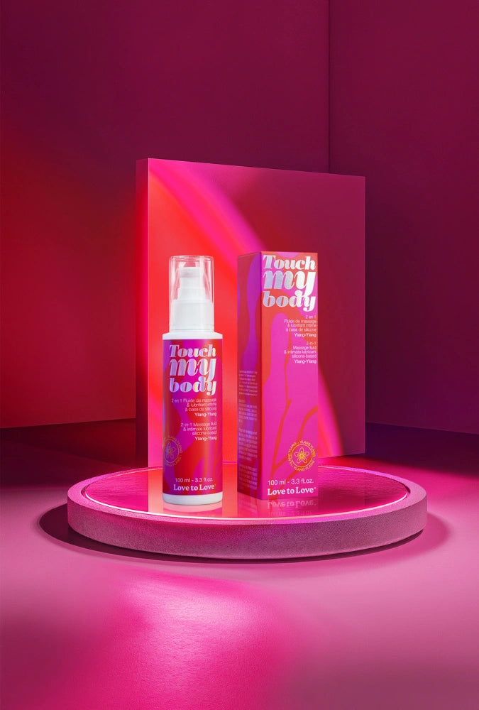 Massage et lubrifiant 2 en 1 - Touch my body