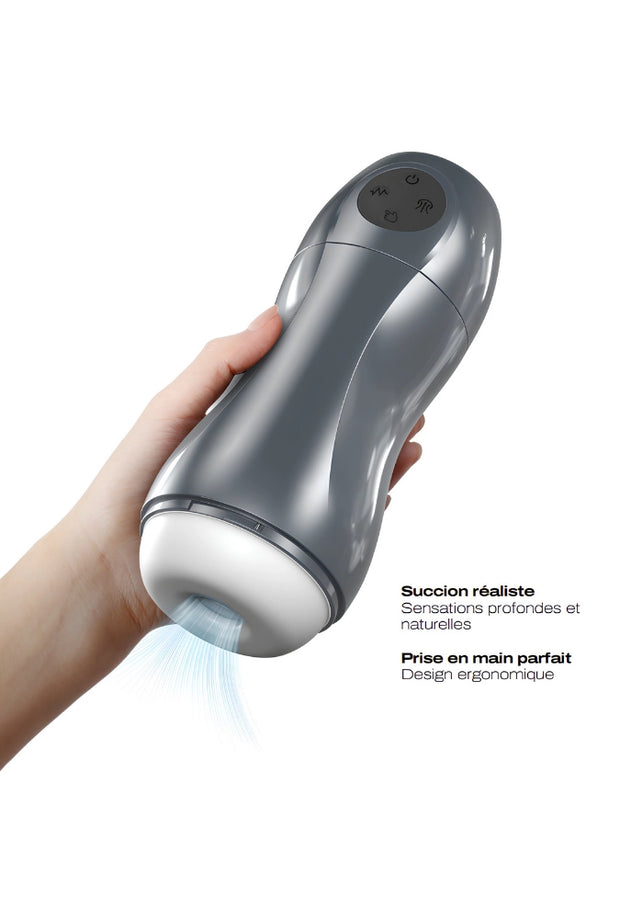 Masturbador vibrante con succión – Blowjoy Vibe