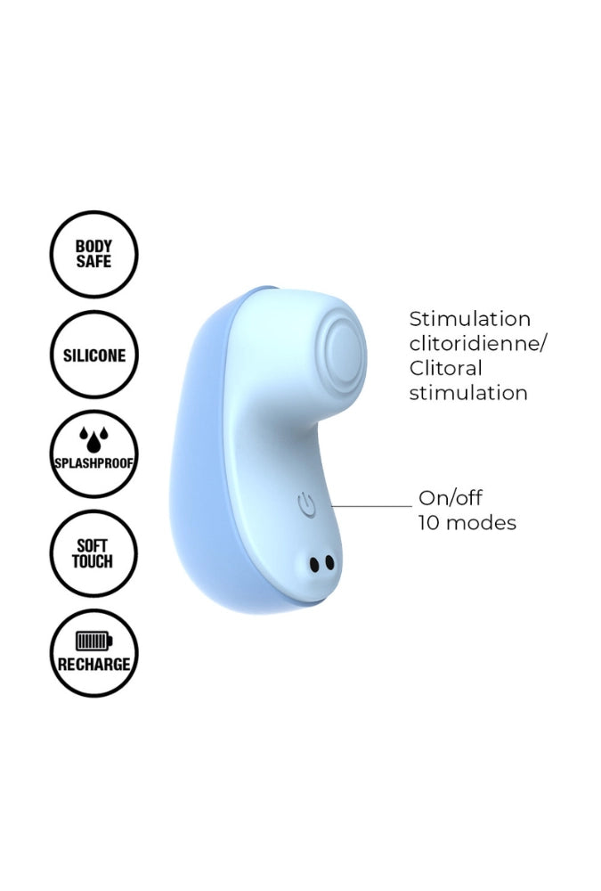Mini stimolatore clitorideo a tocchi - Mini Pulse
