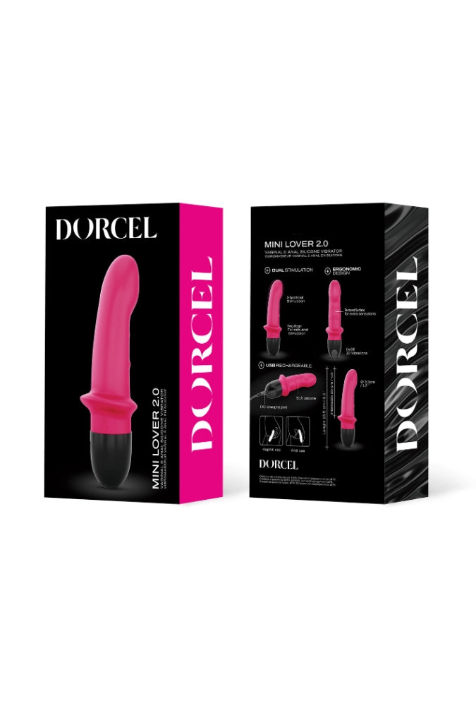 Mini-vibromasseur anal & vaginal - Mini Lover 2.0
