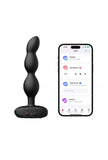Vibrating, rotating, app-connected anal beads – Ridge