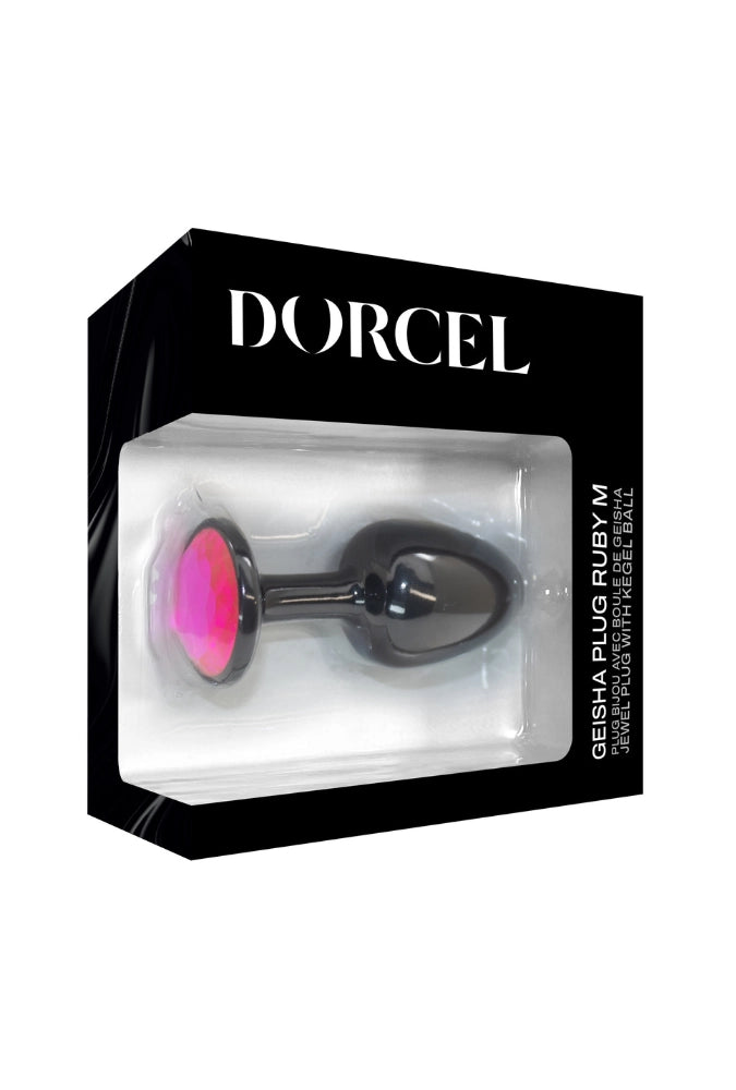 Plug anal joya con bolas - Geisha Plug Ruby