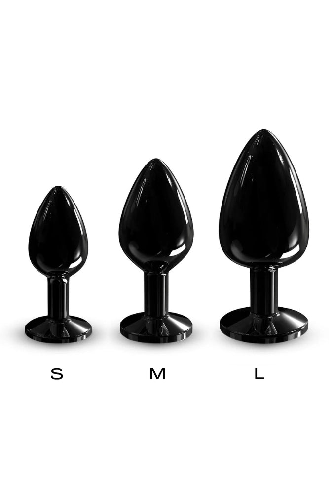 Schmuck-Analplug aus Metall - Diamond Plug
