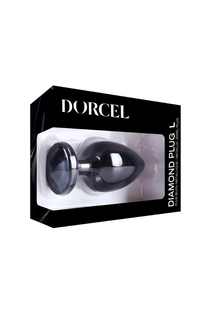 Schmuck-Analplug aus Metall - Diamond Plug