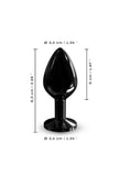 Schmuck-Analplug aus Metall - Diamond Plug