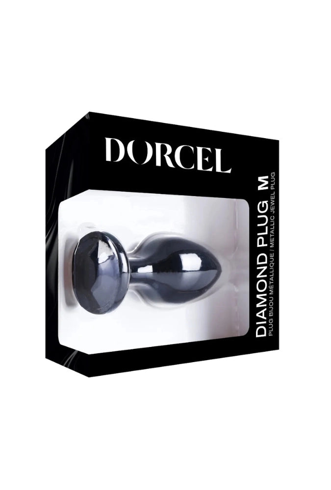 Schmuck-Analplug aus Metall - Diamond Plug