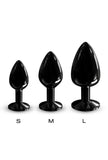 Schmuck-Analplug aus Metall - Diamond Plug