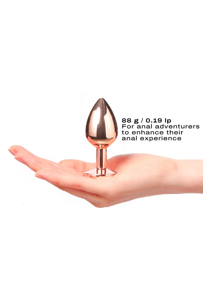 Schmuck-Analplug aus Metall - Diamond Plug