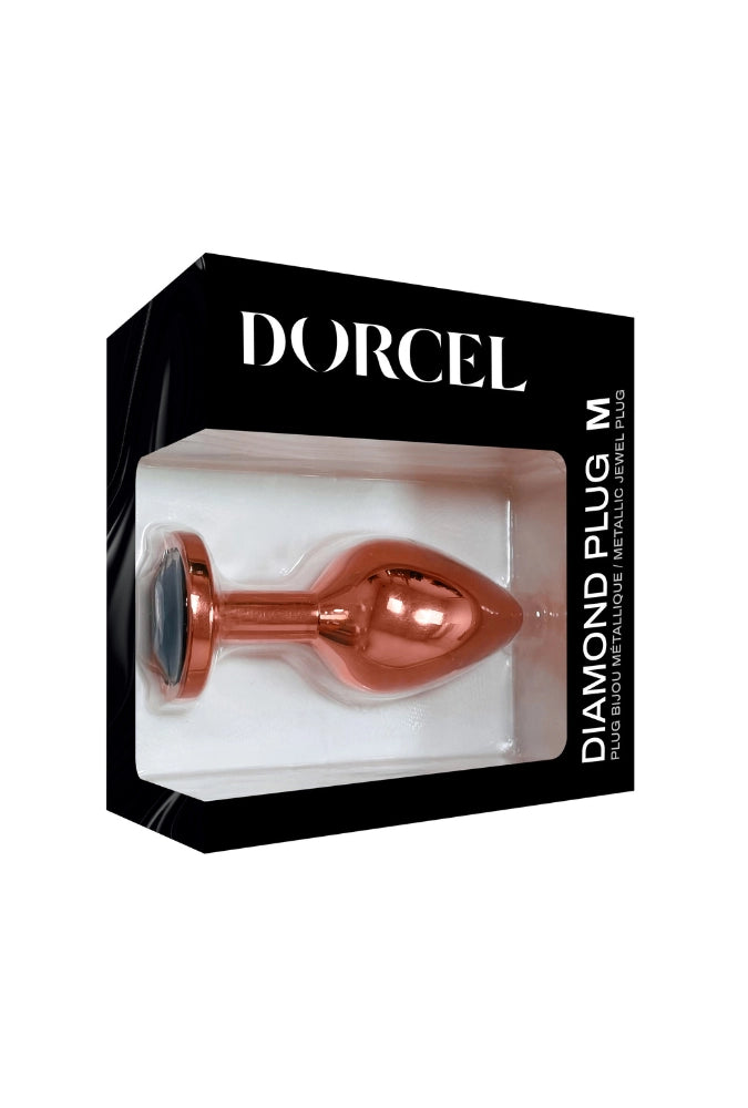 Schmuck-Analplug aus Metall - Diamond Plug