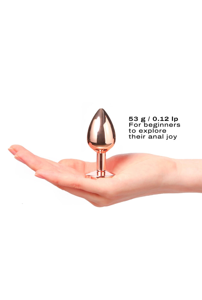 Schmuck-Analplug aus Metall - Diamond Plug