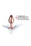 Schmuck-Analplug aus Metall - Diamond Plug