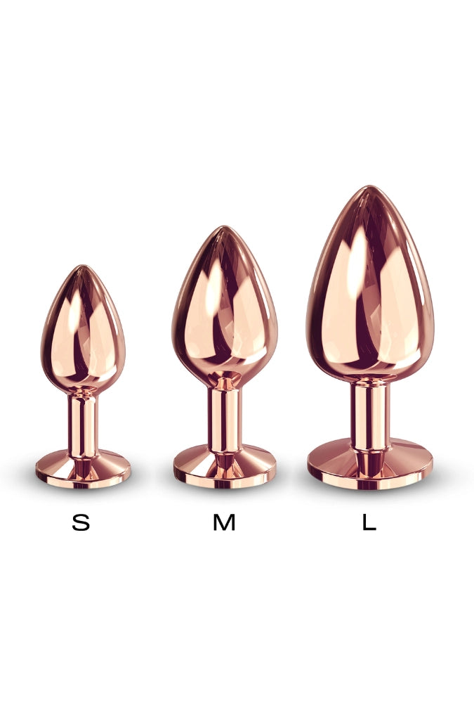 Schmuck-Analplug aus Metall - Diamond Plug