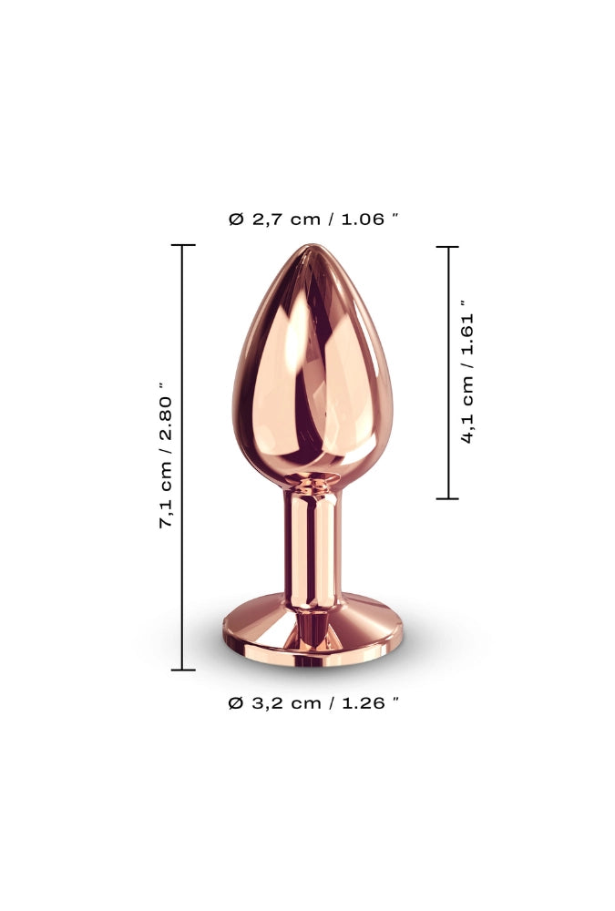 Schmuck-Analplug aus Metall - Diamond Plug