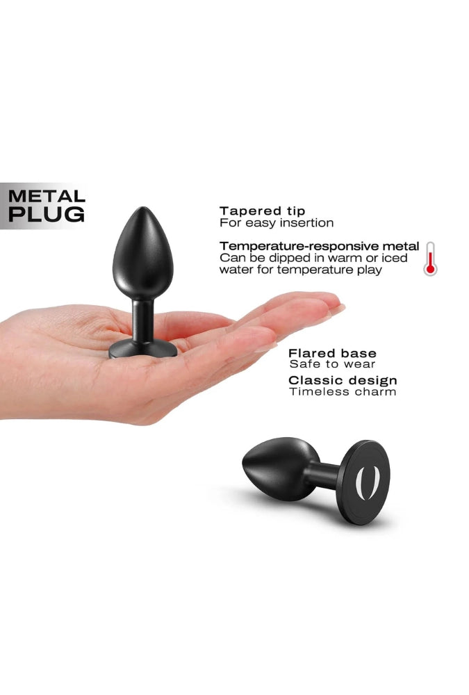 Anal-Plug aus Metall - Onix Plug