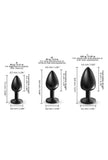 Anal-Plug aus Metall - Onix Plug