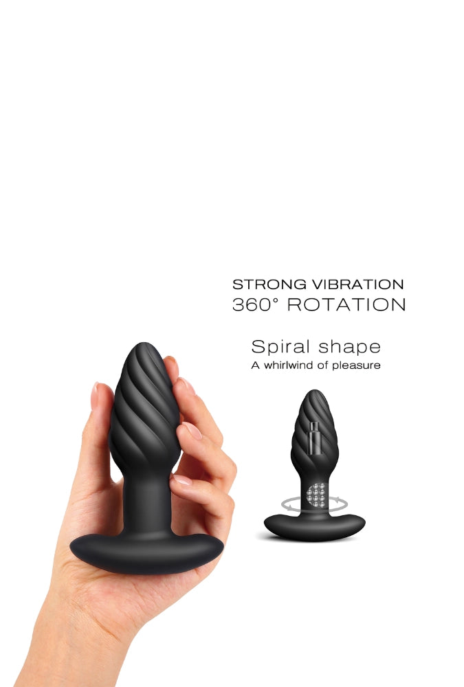 Plug anal rotatif et vibrant - Spin Plug